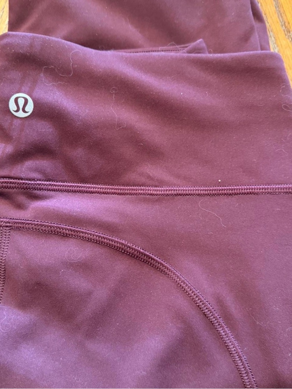 lululemon athletica Women's Maroon High-Rise Athletic Shorts